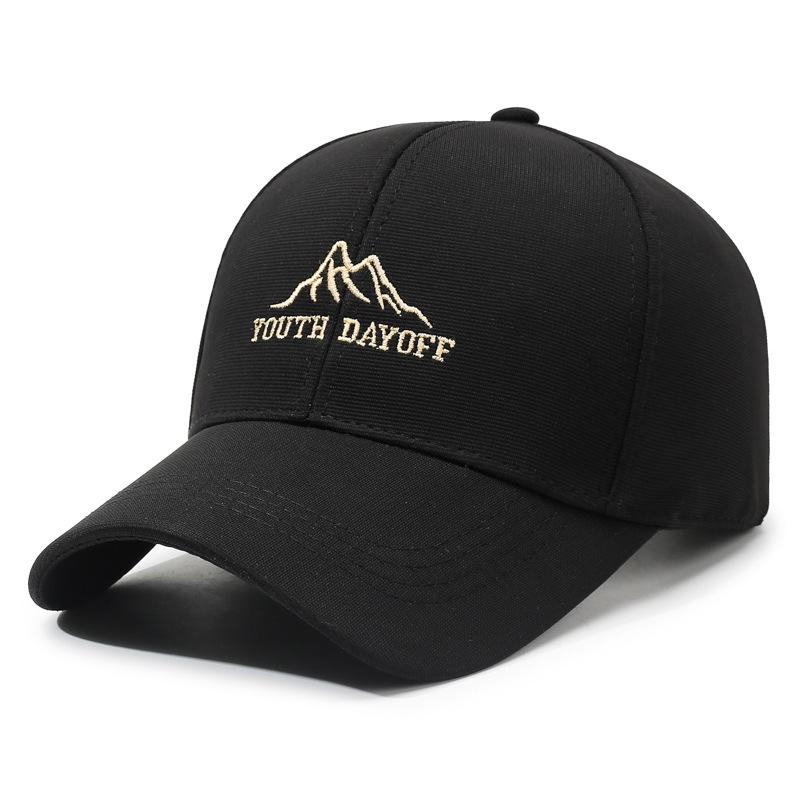 Baseball Cap Men's Outdoor Embroidered Mountain Sunshade Cap Couple Sunscreen Cap