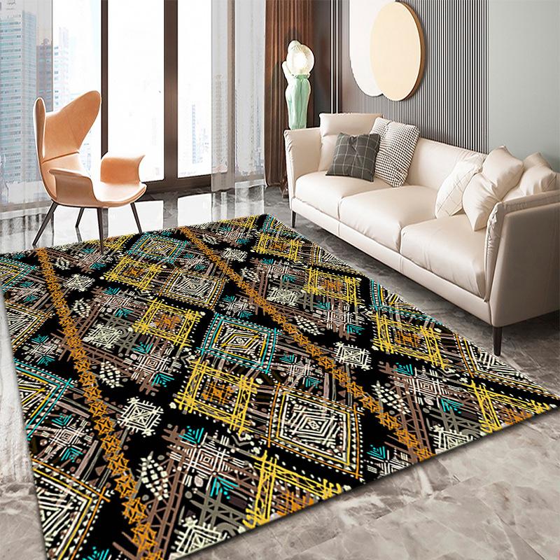 Persian Carpet Living Room Bohemian Retro Style Large Size Carpets Home Decoration Sofa Coffee Table Floor Mats Bedroom Rug