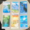 Mindscapes Tarot Deck 80 Pcs Cards Hand-drawn In Oil Pastel In The Style of Classical Landscape Painting 10.3*6cm