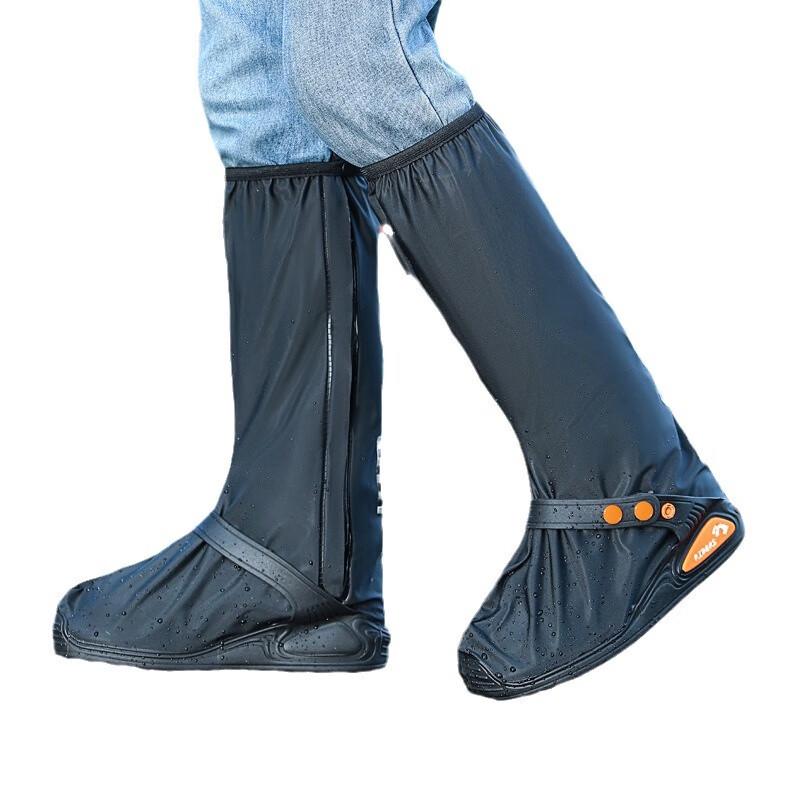 Unisex High-Top Waterproof Rain Shoe Covers