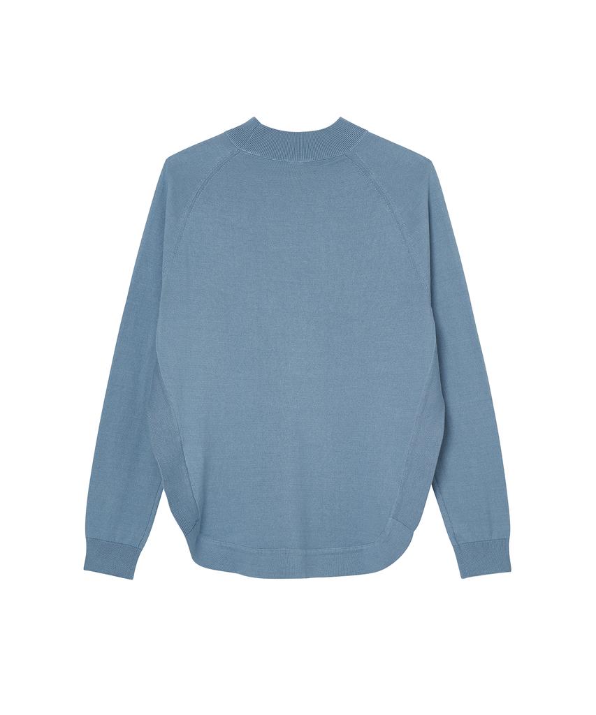 IOLO Women'S Cape Mock Neck_Blue