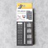 Σετ Κατσαβιδιών 24 σε 1 με Μαγνητική Θήκη