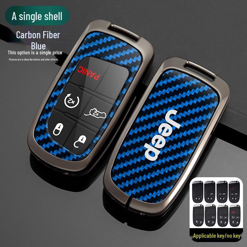 Nyckelfodral för Jeep Compass, Cherokee, Grand Cherokee, Renegade, Commander