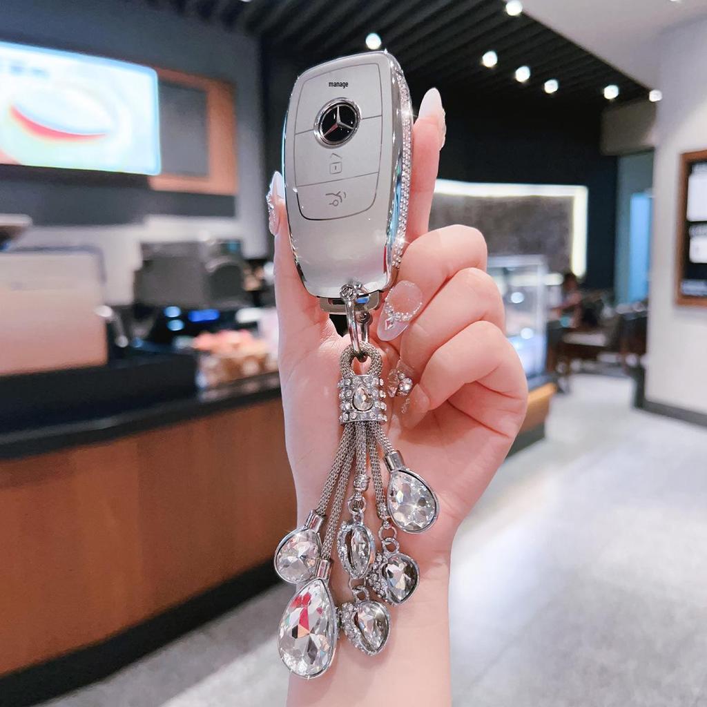 Mercedes CLE Maybach S480 Key Shell E300l GLC C260l Forged Diamond Key Cover