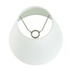 White Textured Fabric Empire Lamp Shade Decorative Lighting Fixture Home Decor Floor Bedside Lamp Shade Polyester Material