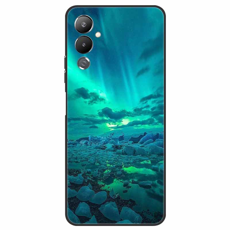 For Tecno Pova 4 Case LG7n Lovely Fashion TPU Silicone Cover for Tecno Pova 4 Phone Cases Pova4 Shockproof Soft Shell Funda Cute