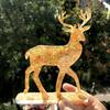 Christmas Deer Resin Silicone Mold Deer Ornaments Epoxy Resin Mold for Casting Car Home Decorations Christmas Supplies