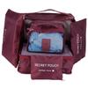 6Pcs Set Storage Bag Clothing Sorting Bag Luggage Suitcase Packing Organizer for Travelling