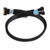 MCIO 8i to MCIO 8i Cable Professional PCIE 5.0 74Pin Cable High Speed 32 GT s MCIO X8 to MCIO X8 Cable for Servers Data