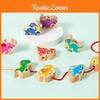 Creative Dinosaur Traffic Ocean Stacking Blocks For Kids Educational Toy Wooden Balance Game Baby Early Learning