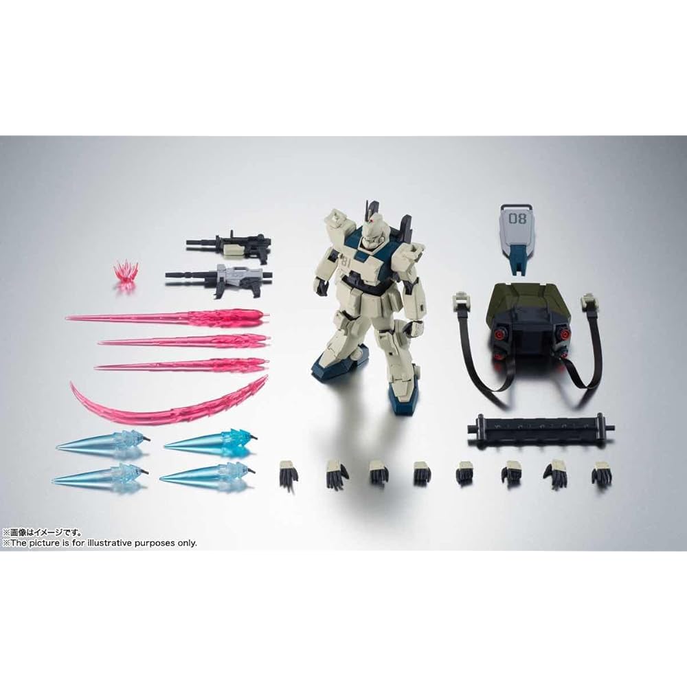 TAMASHII NATIONS Robot Spirits RX-79(G)Ez-8 Gundam Ez-8 A.N.I.M.E. Action Figure 125mm ABS PVC Painted Collectible