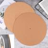 12IN Record Pad Soft Cork Vibration Reduction Anti-Static Vinyl Mat Turntable Slipmat Pad Dia 297MM For Phonograph