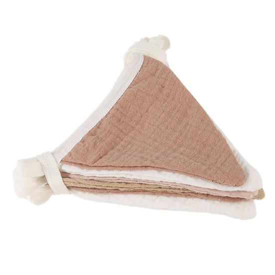 Baby Banner Flag Nursery Garland Triangle Bunting Flag Soft Fabric Vivid Color Kids Banner Nursery Decor