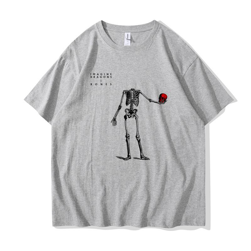 

Men Imagine Dragons T Shirts Cotton Tops Novelty Short Sleeve Round Neck Tee Shirt Classic T Shirt 3XL