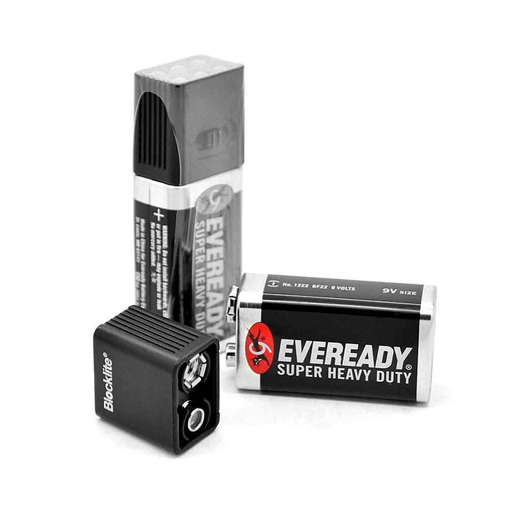 

Blocklite 9-вольтовый светодиодный фонарик для кемпинга, компактный размер, ультра яркий