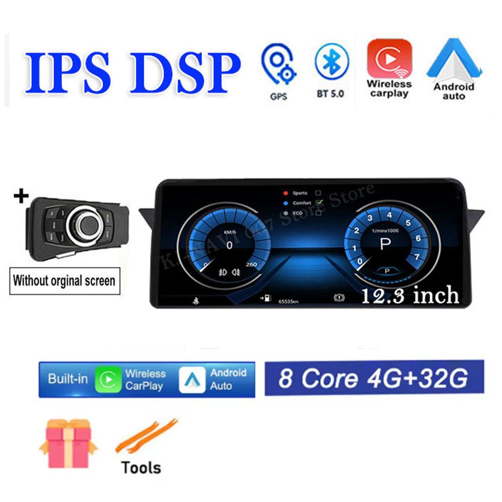 For BMW X1 E84 2009 - 2015 12.3 Inch iDrive / CIC System Android 14 IPS Car Radio Stereo Video Player Multimedia GPS Navigation