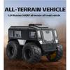 1/24 Scale Sherp All-terrain Car Model Toy Metal Diecast Sound Light Pull Back Shock Absorption Off Road Vehicle Gifts for Kids