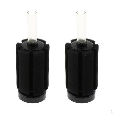 2 Sponge Filter Pond Water Aquarium Waste Filtration, 3 Size