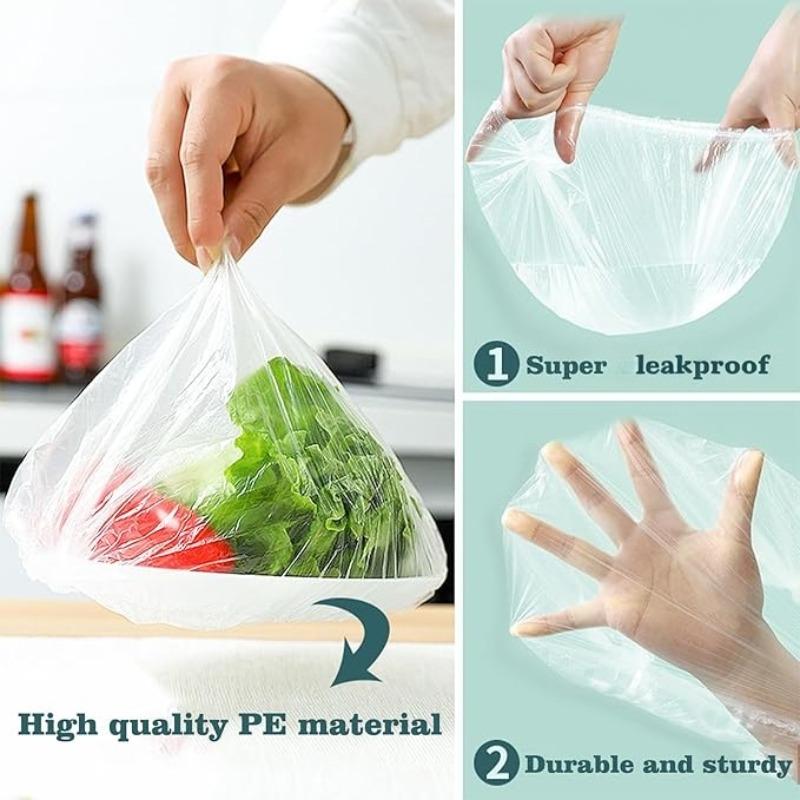 51Pcs Reusable Elastic Food Covers - Durable, Food-Grade Plastic Material, Tear-Resistant And Stretchable, Dustproof And Leak-Proof To Keep Food