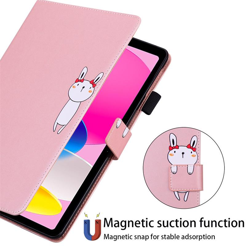 Coque For IPad A16 Case 2025 Magnetic Book Wallet Stand Cute Tablet Cover For Funda IPad 11 10 11th Generation Case Kids