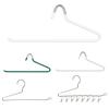 5Pcs Organization Space-saving Durable Z-shaped 35/37cm Household Clothes Racks Clothes Hangers