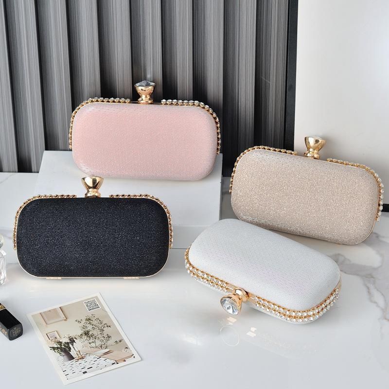 Luxury Women Diamond Evening Bag Female Wedding Purse Party Banquet Clutch Bag High-end Shoulder Crossbody Bags Party Sling Bags