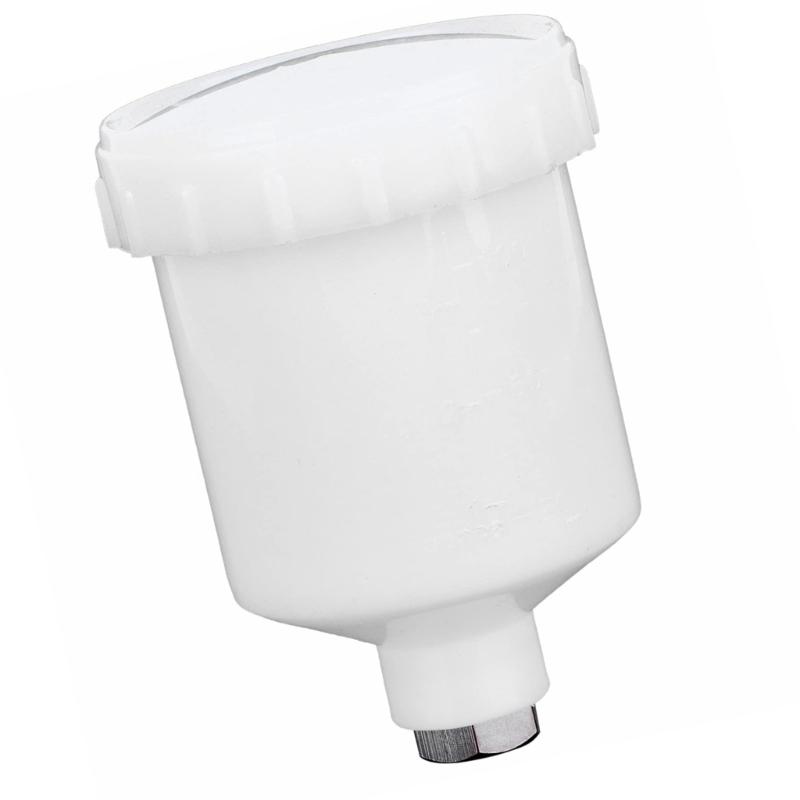 125/250ml Heavy Duty Sprayer Paint Pot Threaded Connector Sprayer Pot Plastic Threaded Connector Hand Tool Accessories