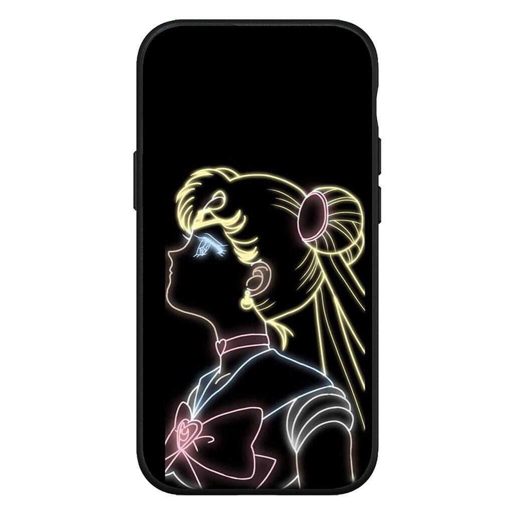 Cover for iPhone 17 16 15 Xiaomi Poco Redmi Note 14 13 12 11 Pro Max 9 16e Samsung Galaxy S25 S24 9 OPPO Huawei Cat Sailor Anime Moon Cute Phone Case