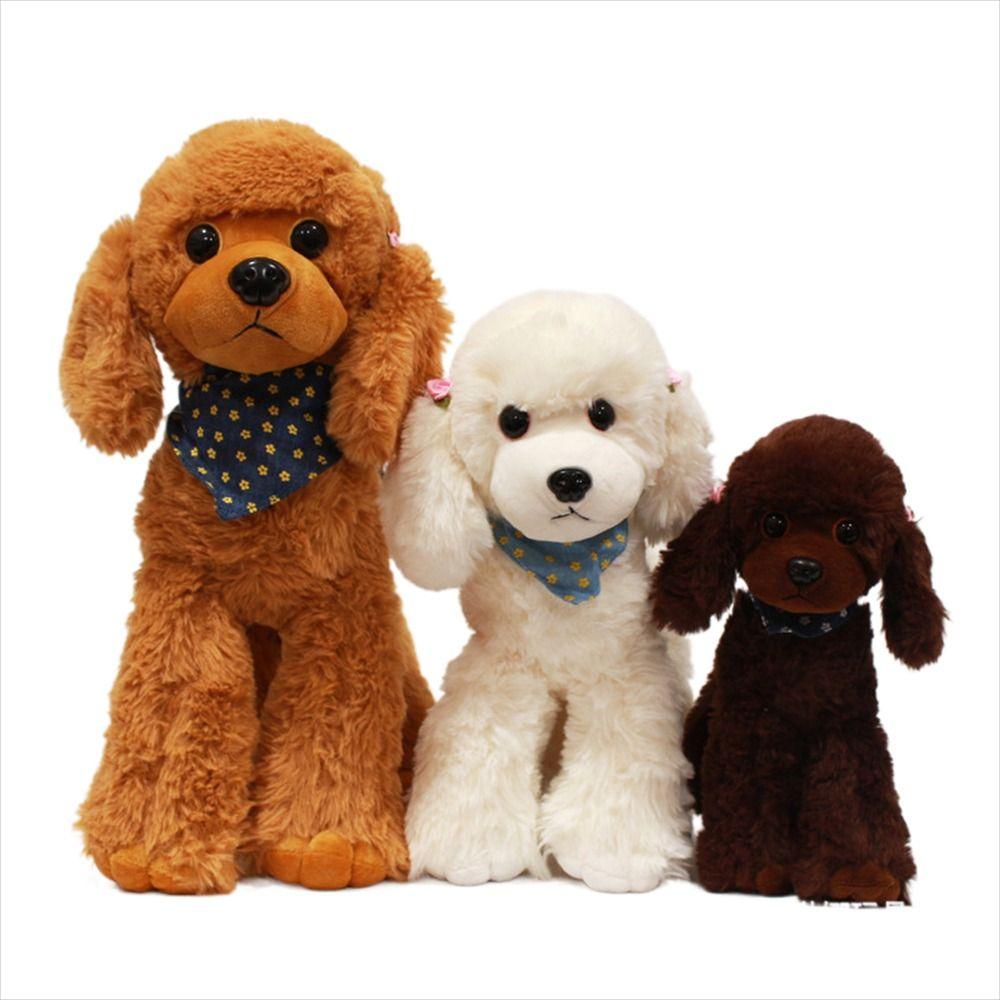 Pillow Realistic Plush Doll for Toddler Stuffed Animals Dog Plush Plush Dog Toy Plush Poodle