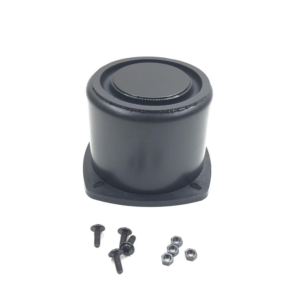 3-inch Speaker Enclosure with Bass Diaphragm for Home Audio, Electric Vehicle, Motorcycle Horn Speaker DIY.