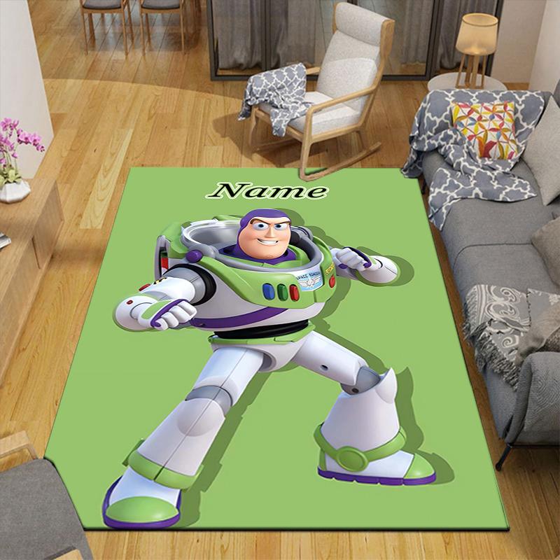 Custom 1Pc Toy Story Characters Rug Office Carpet Indoor Outdoor Entrance Doormat Nonslip Soft And Comfortable Living Room D916332