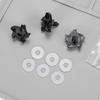 Compatible Helmet Visor Screws | Lightweight PC Material, Screw Kit, for Quick Repairs