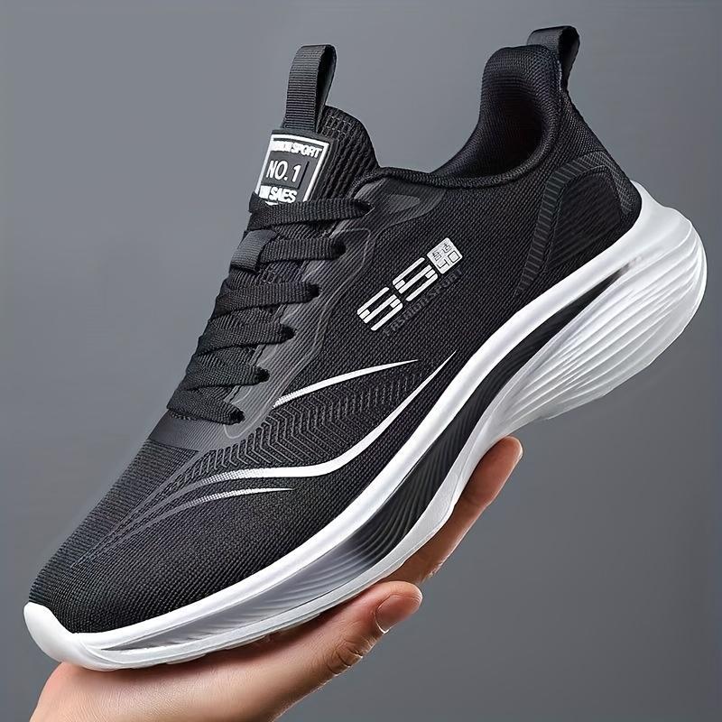 Men's Shoes for Spring and Summer: Breathable Mesh Surface, Ultra-light Soft Sole, Anti-slip and Shock-absorbing Student Running Casual Sports Shoes