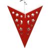 Red Paper Merry Christmas Star Lantern Lights for Decoration| Diwali Christmas Lantern| Aakash Kandil for Diwali| Hanging Lantern