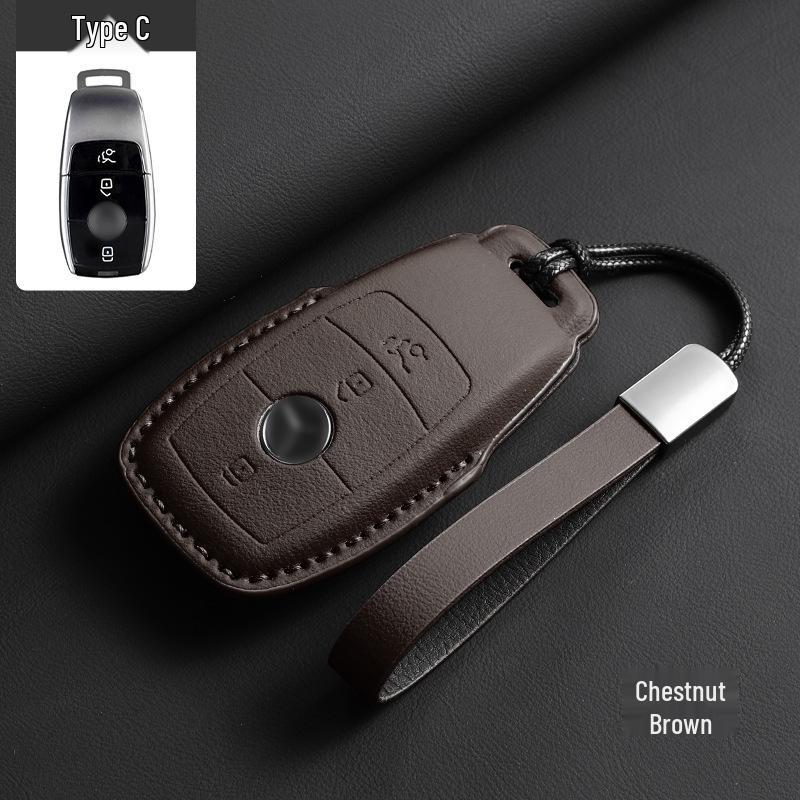 Fits Mercedes E300L C260L GLC C200L GLB220 A200L GLA CLA Key Cover