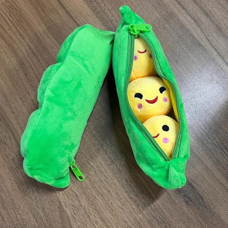 2026 Interactive Plush Pea Pet Toys, Squeaky Sound, Durable Material, Suitable for All Breed Sizes - Pet Sniffing and Reward Game