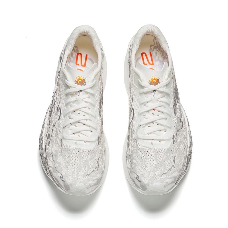 New Anta C202 6.0 Slip Resistant, Abrasion Resistant, Breathable Low Top Racing Running Shoes Men's White 112535575-2