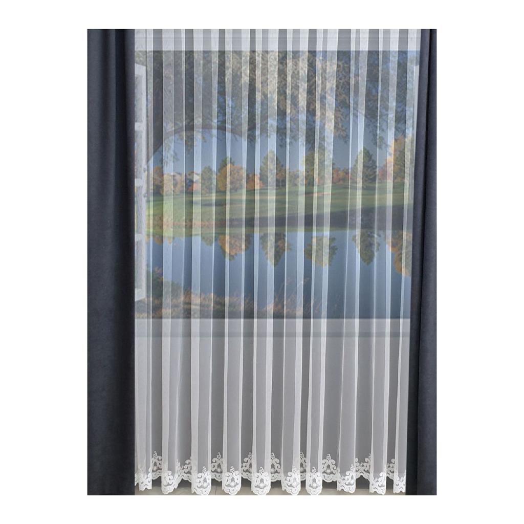 Luxury Greek Skirt Tulle Curtain Crown Patterned 1.sik Pleat 1e3