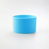 16 Colors 8.0CM Threaded Silicone Cup Cover 80MM Cup Sleeve Protective Cover Non-slip Heat Insulation Coffee Cup Cover