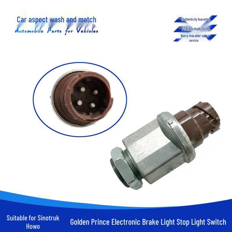 Compatible Electronic Brake Light Switch for Sinotruk Howo 08, Model Number WG9718710005