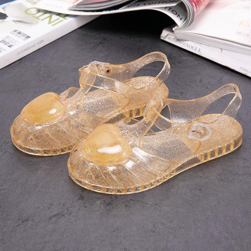 

Детские сандалии Туфли принцессы Римские сандалии Обувь для девочки Обувь для малышки Детская обувь для девочки Сандалии для девочек Zapatos Niña 28insole16.8cm золотой