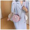 Chain Small Round Bag 2020 New Spring and Summer Fashion All-match Sequined Net Red Shoulder Bag Messenger Bag
