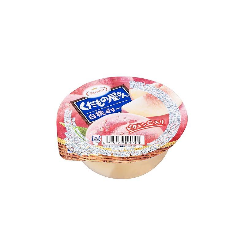 

Tarami fruit shop white peach jelly 160g x 6 pieces
