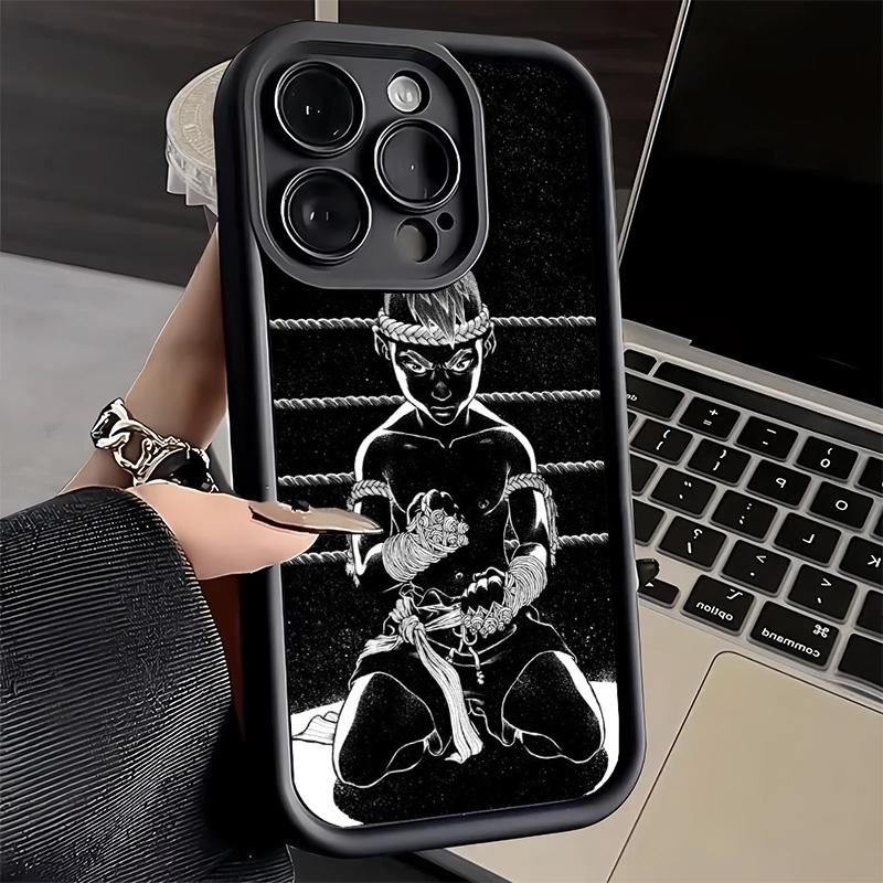 Phone Case for iPhone 17 Air 16E 15 16 Pro Max Muay Thai Fight Boxing Cover 14 Plus 13 12 Mini Soft Shell Silicone Fundas