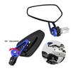 Compatible with Suzuki GSR 750 / GSR600 / GSR400 — Pair of Motorcycle Rearview Mirrors (Universal Fit) — Handlebar End Mirrors