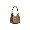 Coach Jules 29 Klassisch Presbyopie Reißverschluss Leinwand und genarbtes Leder Hand-Schulter-Crossbody-Tasche Groß Damen Khaki