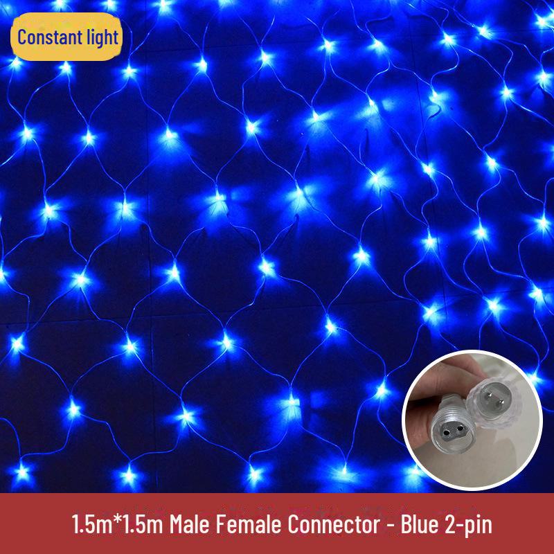 

Водонепроницаемые светодиодные гирлянды для рыболовной сети для украшения газона и ландшафта на открытом воздухе