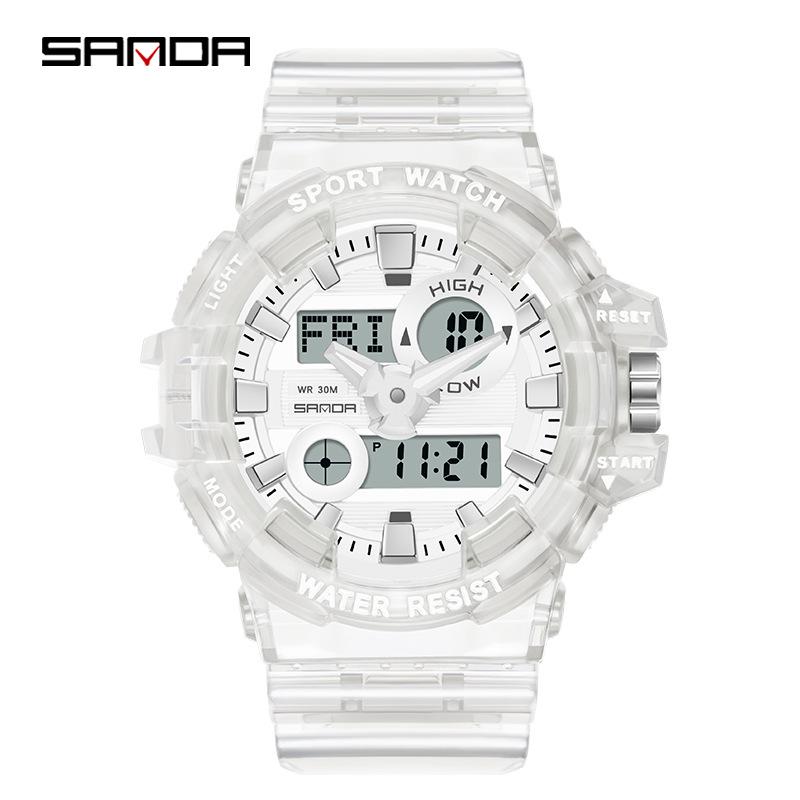 Orologio Sportivo Impermeabile Multifunzione Sanda per Studenti con Sveglia