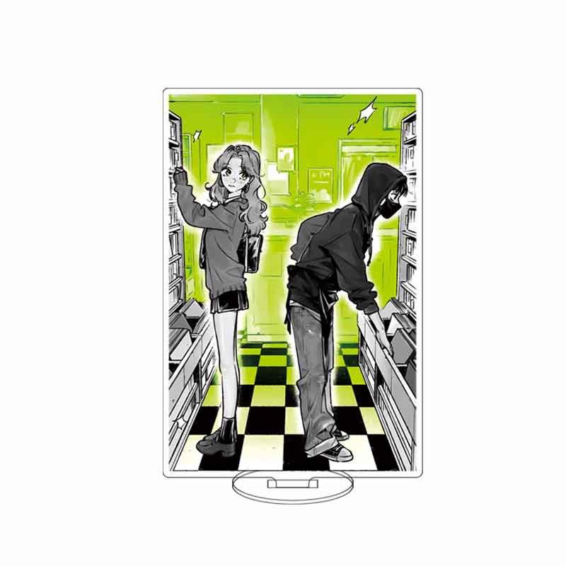 

She Wasnt A Guy Ozawa Aya Acrylic Stand Model Plate Decoration Originality Desk Figure Display Couple Gift Souvenir Creative 15 cm