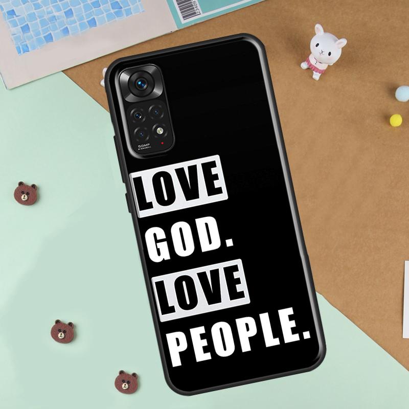 Faith Christian Religious Jesus Phone Case For Xiaomi Redmi Note 12 8 9 10 11 Pro 8T 9S 10S 11S 12S 10A 9C 10C 12C Cover